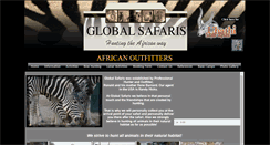 Desktop Screenshot of globalsafaris.co.za